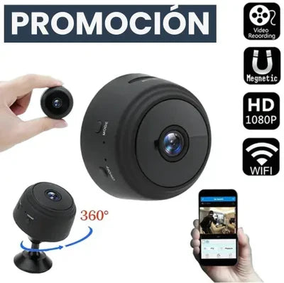 [PAGUE 1, LLEVE 2] EspíaSmart - MINI CAMERA VIGILANCIA 360 WIFI